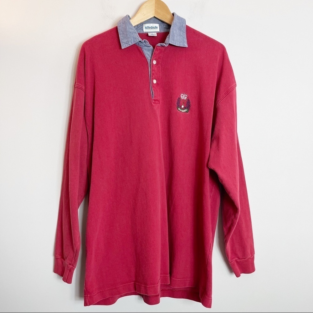 Vintage LaRedoute Mens Long Sleeve Shirt XL